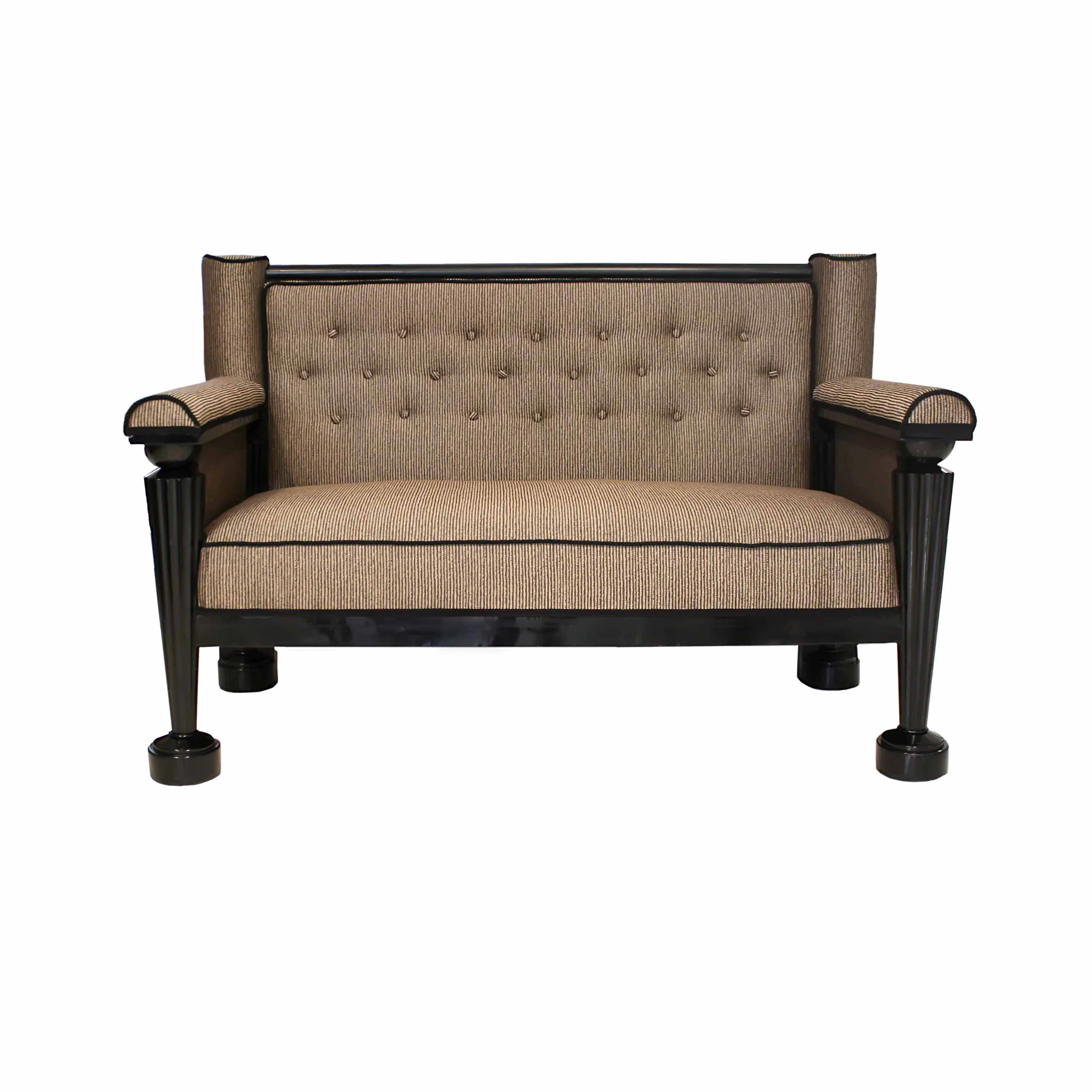 Biedermeier Danhauser Ebonized Sofa