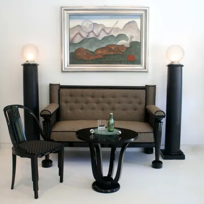 Biedermeier Danhauser Ebonized Sofa — image 3