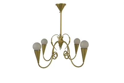 *Four-Arm Chandelier — image 2