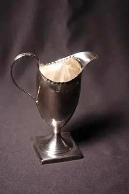 George III silver creamer — image 34