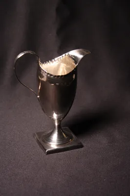 George III silver creamer — image 26