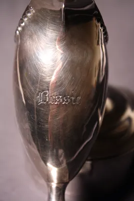 George III silver creamer — image 22