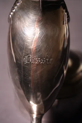 George III silver creamer — image 15