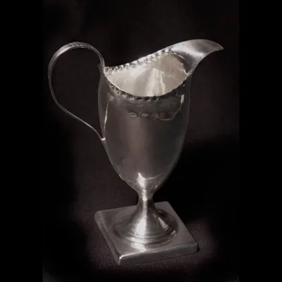 George III silver creamer