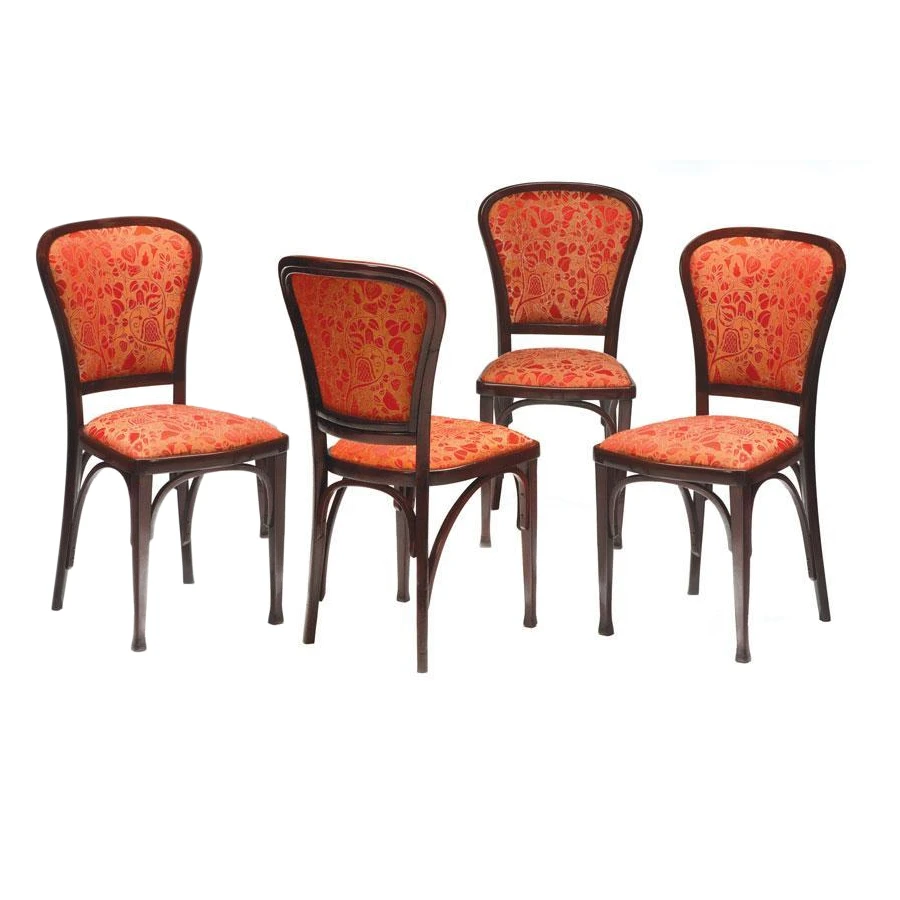 Set of Four Chairs by Gustav Siegel