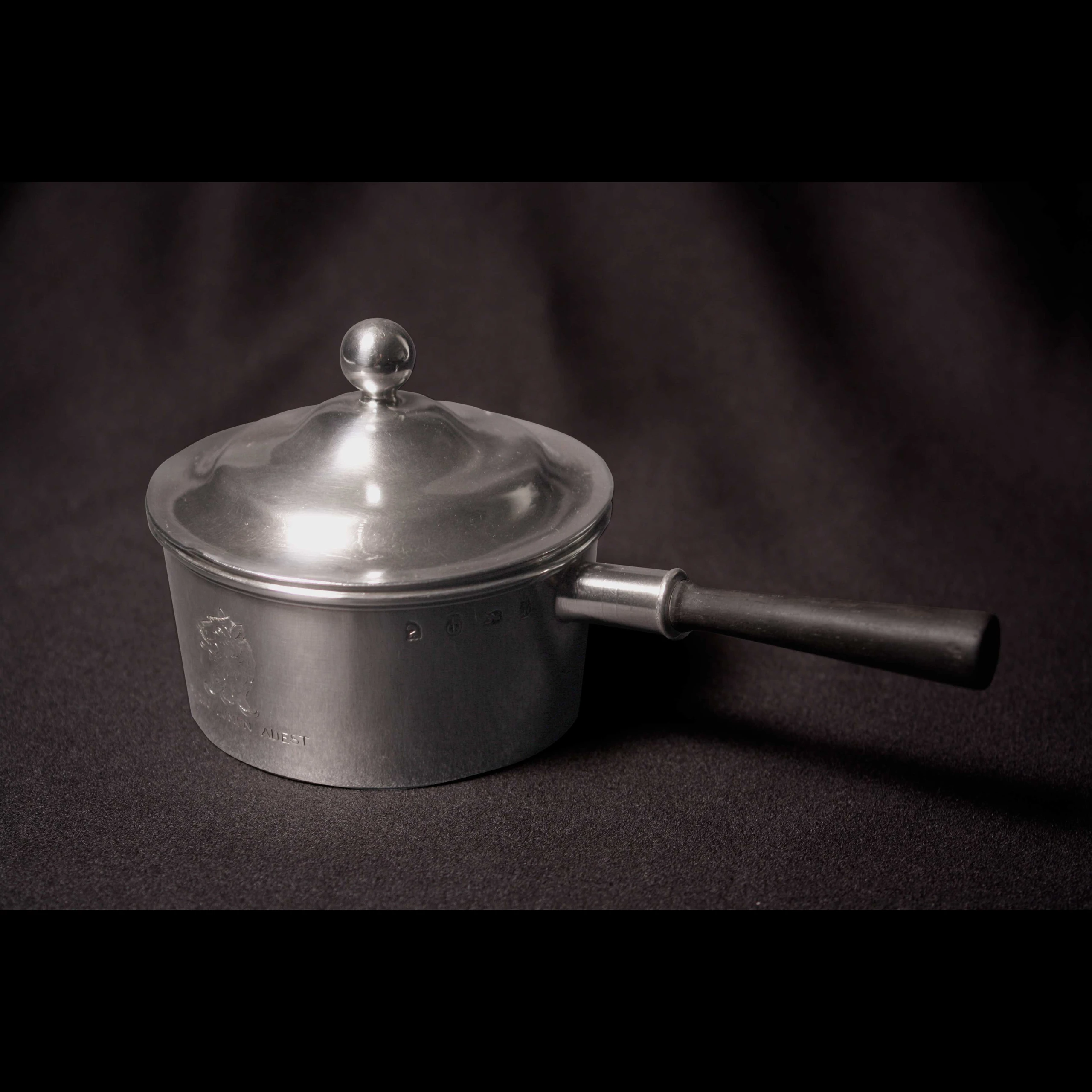 English silver sauce warmer