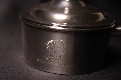 English silver sauce warmer — image 21