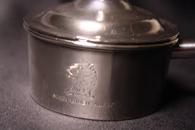 English silver sauce warmer — image 26