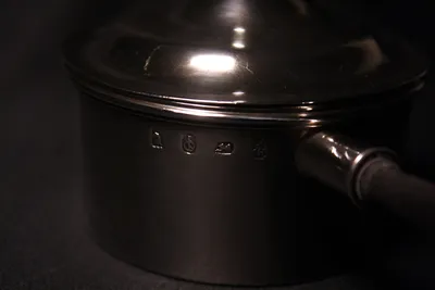 English silver sauce warmer — image 37