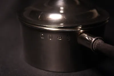 English silver sauce warmer — image 25