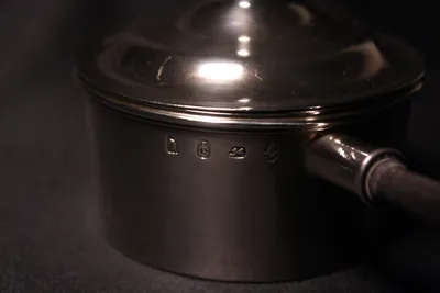 English silver sauce warmer — image 40