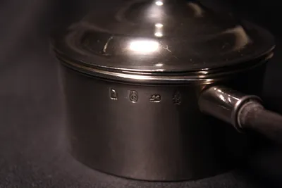 English silver sauce warmer — image 16