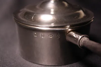 English silver sauce warmer — image 13