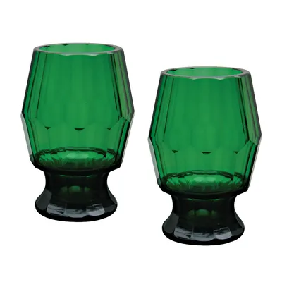 Pair of Moser Cups