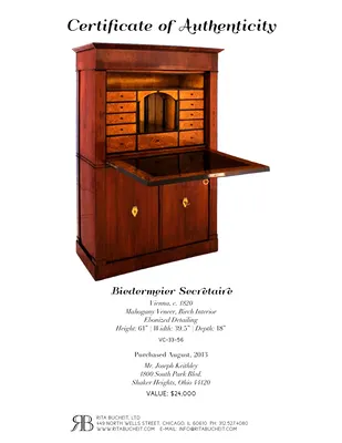 Mahogany Secretaire — image 13