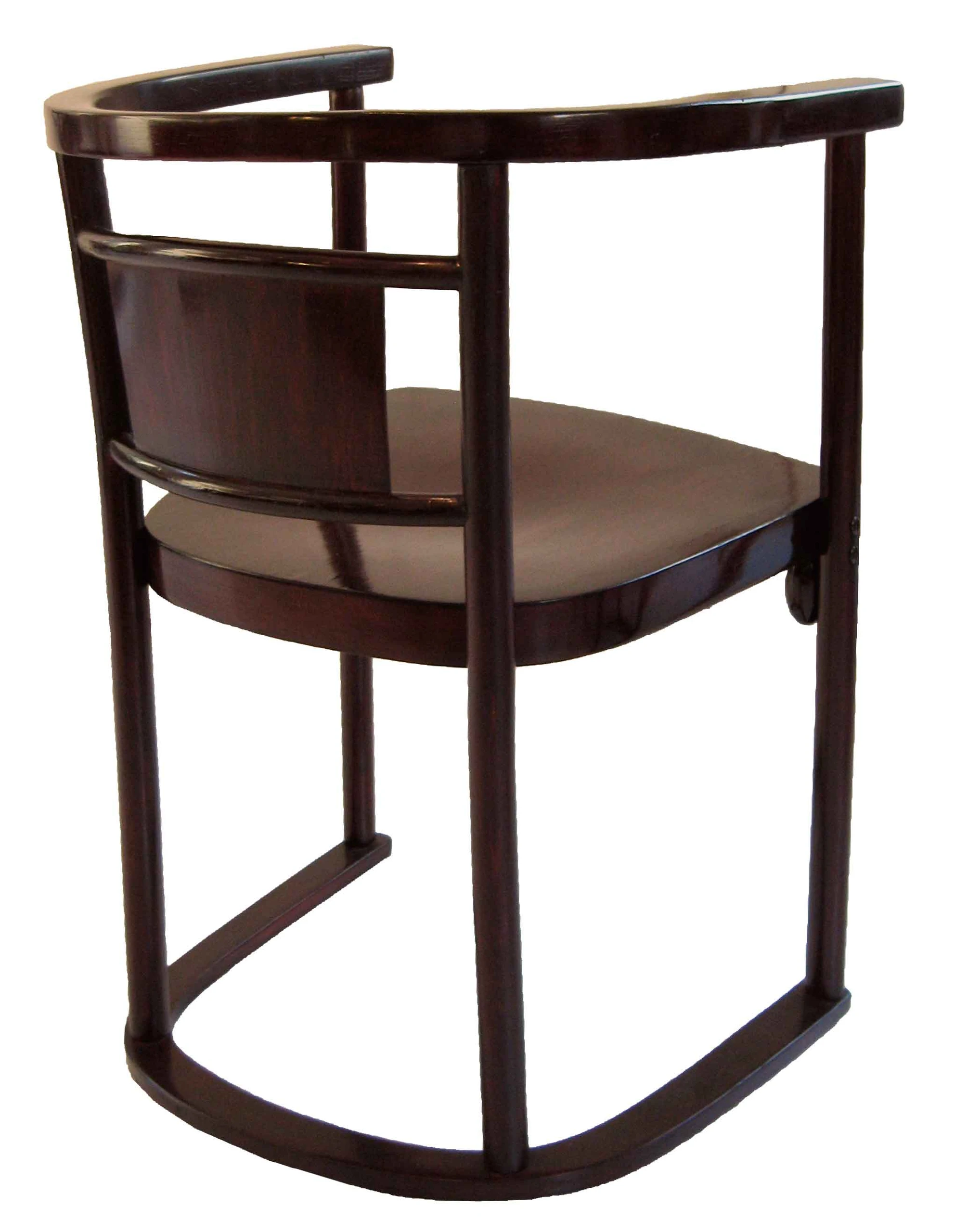 Pair of Fledermaus Armchairs