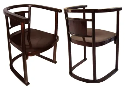 Pair of Fledermaus Armchairs — image 7