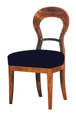 Two Blonde Ash Side Chairs — image 7