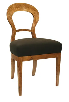 Two Blonde Ash Side Chairs — image 9