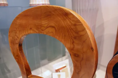 Two Blonde Ash Side Chairs — image 3