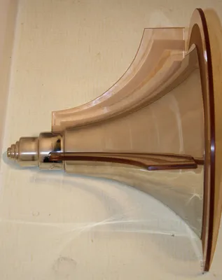 Art Deco glass sconce — image 2