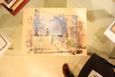 Rolf Thomasberger Gouache Painting — image 10