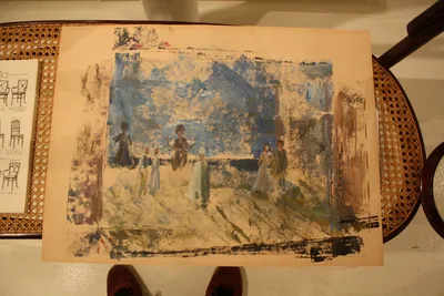 Rolf Thomasberger Gouache Painting — image 12