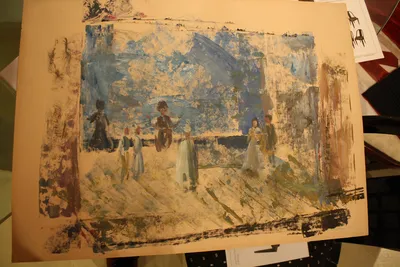 Rolf Thomasberger Gouache Painting — image 17