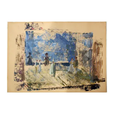 Rolf Thomasberger Gouache Painting
