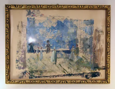 Rolf Thomasberger Gouache Painting — image 3