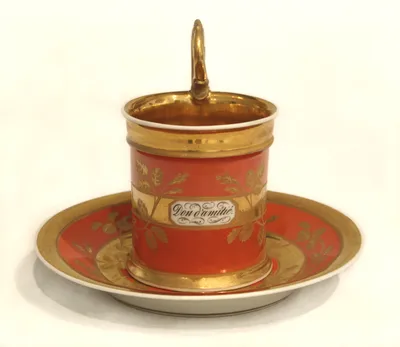 Viennese porcelain cup & saucer — image 6