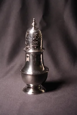 George III silver caster — image 6