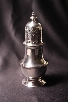 George III silver caster — image 22