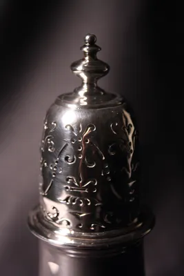 George III silver caster — image 17