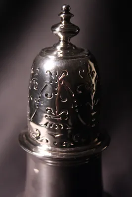 George III silver caster — image 16