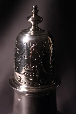 George III silver caster — image 9