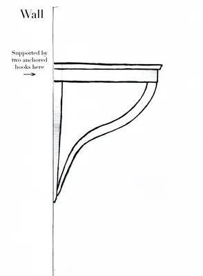 Biedermeier walnut console — image 3