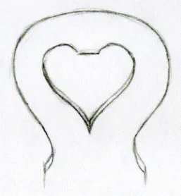 BM Chair w/Heart Shaped Back — image 7