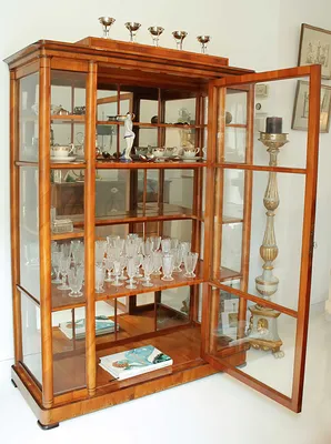 Cherry Vitrine from the Josef Danhauser Workshop — image 7