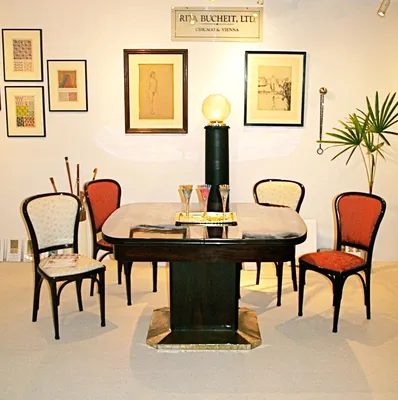 Set of Eight Chairs by Gustav Siegel — image 4