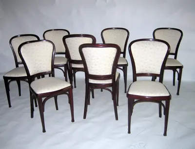 Set of Eight Chairs by Gustav Siegel — image 13