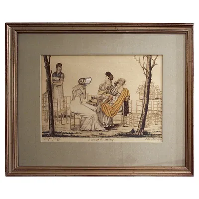 Pair of Lithographs