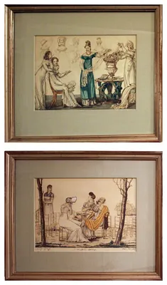 Pair of Lithographs — image 2