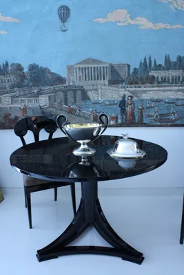 Empire silver tureen w/swan — image 109