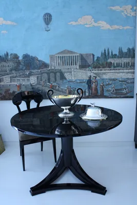Empire silver tureen w/swan — image 93