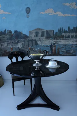 Empire silver tureen w/swan — image 18