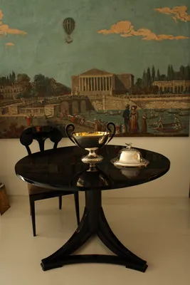 Empire silver tureen w/swan — image 61