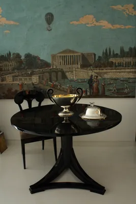 Empire silver tureen w/swan — image 125