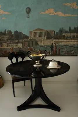 Empire silver tureen w/swan — image 92