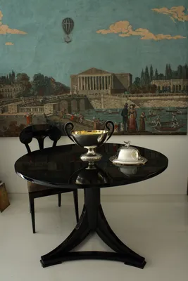 Empire silver tureen w/swan — image 91
